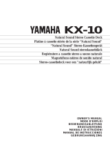 Yamaha KX-500 Instrukcja obsługi