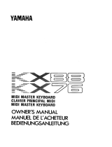 Yamaha KX88 Instrukcja obsługi