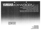 Yamaha KX-W302 Instrukcja obsługi