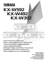 Yamaha KX-W592 Instrukcja obsługi