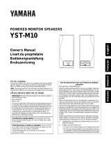 Yamaha YST-M10 Instrukcja obsługi