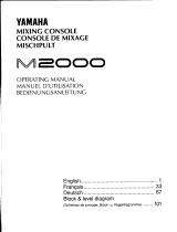 Yamaha M2000 Instrukcja obsługi