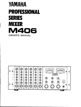 Yamaha M406 Instrukcja obsługi