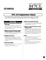 Yamaha M7CL Instrukcja obsługi