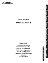 Yamaha MA2120 Instrukcja instalacji