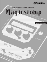 Yamaha MagicStomp Instrukcja obsługi