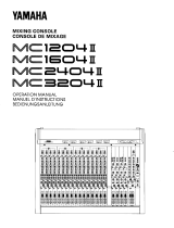 Yamaha MC1204 II Instrukcja obsługi