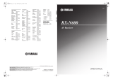 Yamaha RX-N600 Instrukcja obsługi