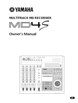 Yamaha MD4S Instrukcja obsługi