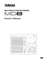 Yamaha MD8 Instrukcja obsługi
