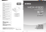 Yamaha MDX-E300 Instrukcja obsługi