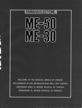 Yamaha ME-30 Instrukcja obsługi