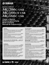 Yamaha MG166CX Instrukcja obsługi