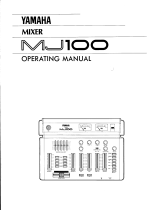 Yamaha MJ100 Instrukcja obsługi