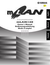 Yamaha mLAN16E Instrukcja obsługi