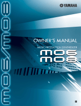 Yamaha MO8 Instrukcja obsługi