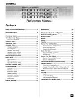 Yamaha MONTAGE6 Instrukcja obsługi