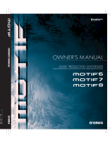 Yamaha MOTIF7 Instrukcja obsługi