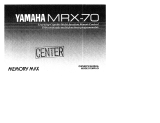 Yamaha MRX-70 Instrukcja obsługi