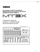 Yamaha MT3X Instrukcja obsługi