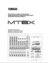 Yamaha MT8X Instrukcja obsługi