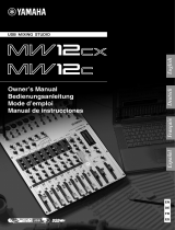 Yamaha MW12CX Instrukcja obsługi