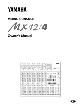 Yamaha MX12 Instrukcja obsługi