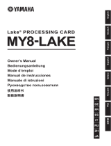 Yamaha MY8-LAKE Instrukcja obsługi