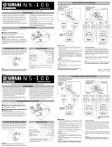 Yamaha NS-100 Instrukcja obsługi