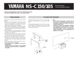 Yamaha NS-C150 Instrukcja obsługi