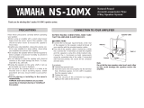 Yamaha NS-10MX Instrukcja obsługi
