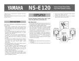 Yamaha NS-E120 Instrukcja obsługi