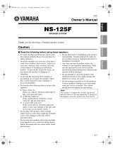 Yamaha NS-125F Instrukcja obsługi
