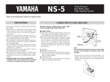 Yamaha NS-5 Instrukcja obsługi