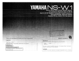 Yamaha NS-W1 Instrukcja obsługi