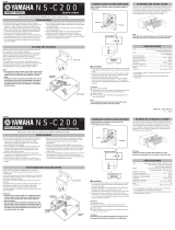 Yamaha NS-C200 Instrukcja obsługi