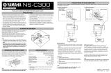 Yamaha NS-C300 Instrukcja obsługi