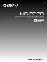 Yamaha NS-P220 Instrukcja obsługi