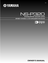 Yamaha NS-P320 Instrukcja obsługi