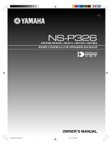 Yamaha NS-P326 Instrukcja obsługi