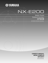 Yamaha NX-E200 Instrukcja obsługi