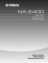 Yamaha RX-E400 Instrukcja obsługi