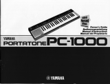Yamaha PC-1000 Instrukcja obsługi