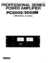 Yamaha PC2002 Instrukcja obsługi