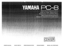 Yamaha PC-8 Instrukcja obsługi