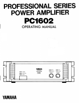 Yamaha PC1602 Instrukcja obsługi