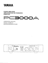 Yamaha PC3000A Instrukcja obsługi