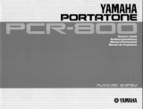 Yamaha PCR-800 Instrukcja obsługi