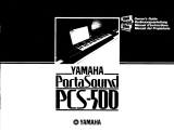 Yamaha PCS-500 Instrukcja obsługi