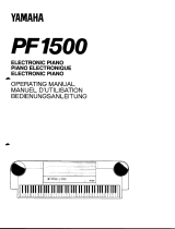 Yamaha PF-1500 Instrukcja obsługi